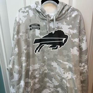 Buffalo Bills Nike men’s Salute hoodie 4xl used